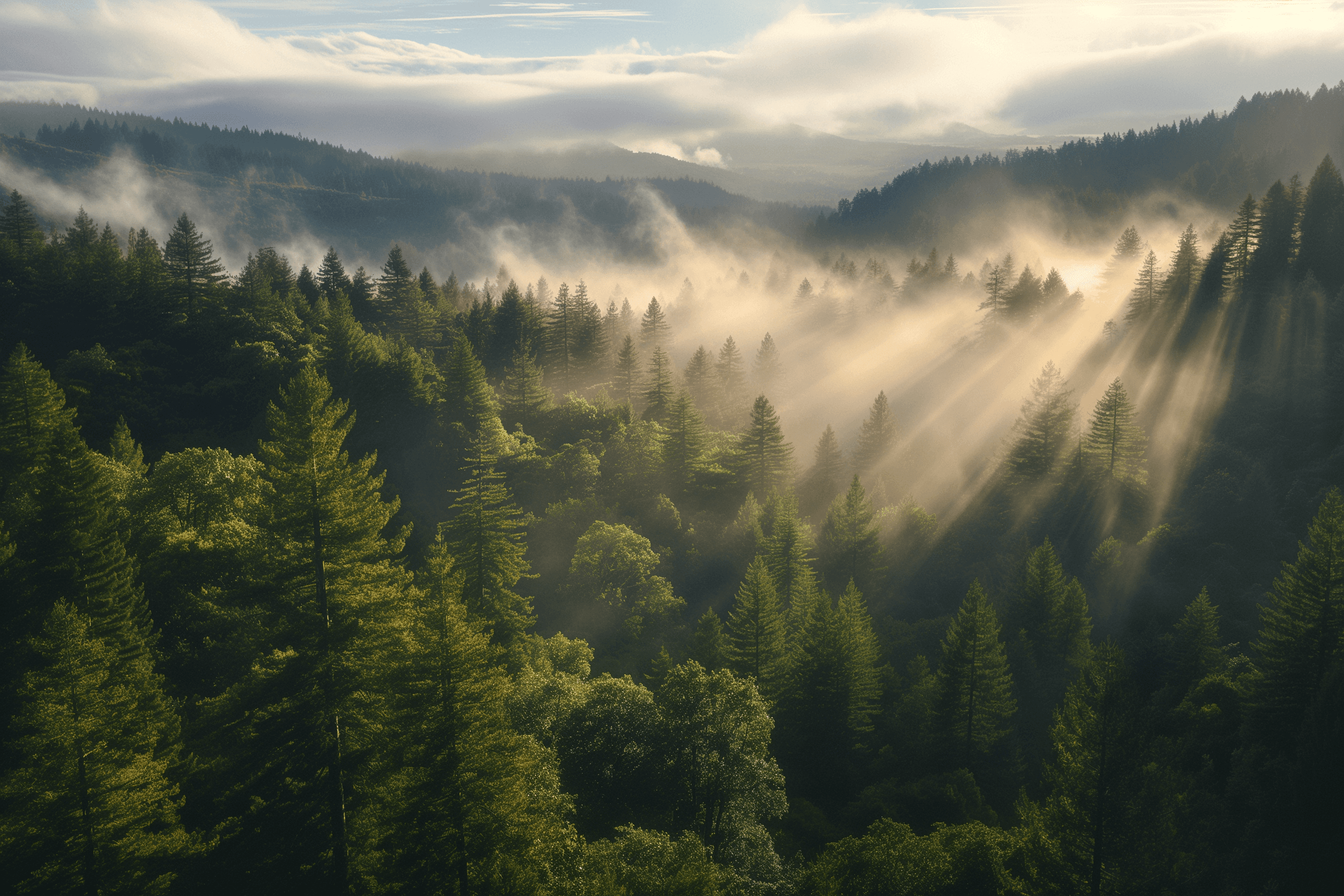 cappuccino in background with plant