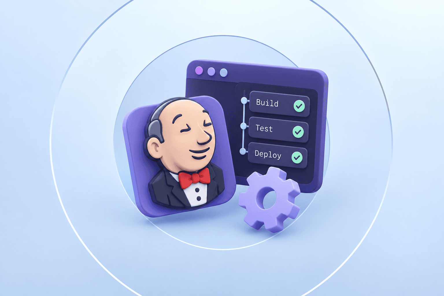 DevOps application monitoring and service health dashboard