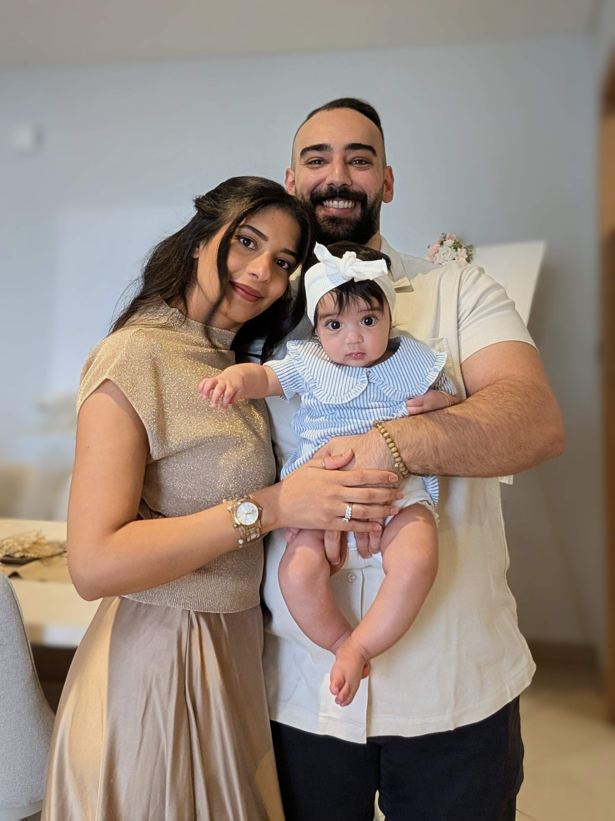 Portrait of portfolio creator – back view