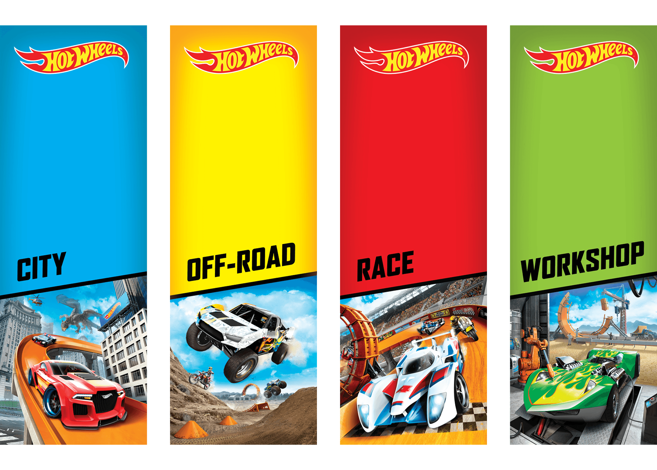 Hot Wheels light panels #1