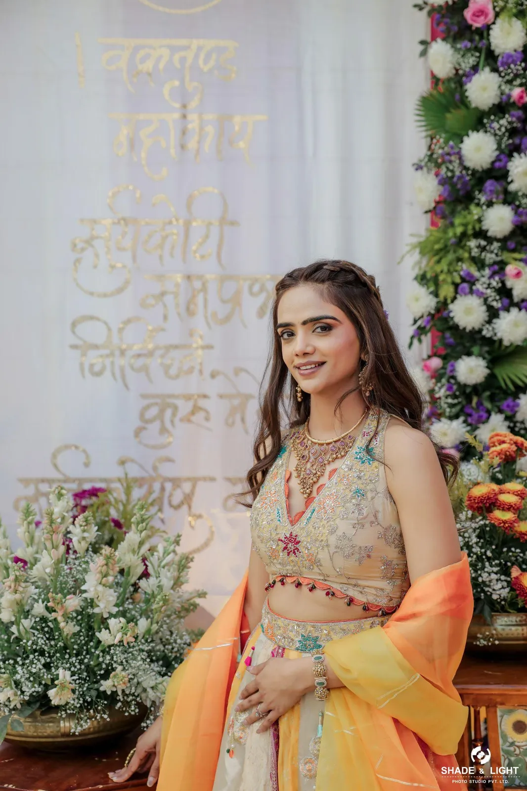 Mandap Mahurat bride's grand entry — Suhani and Dhruv real wedding