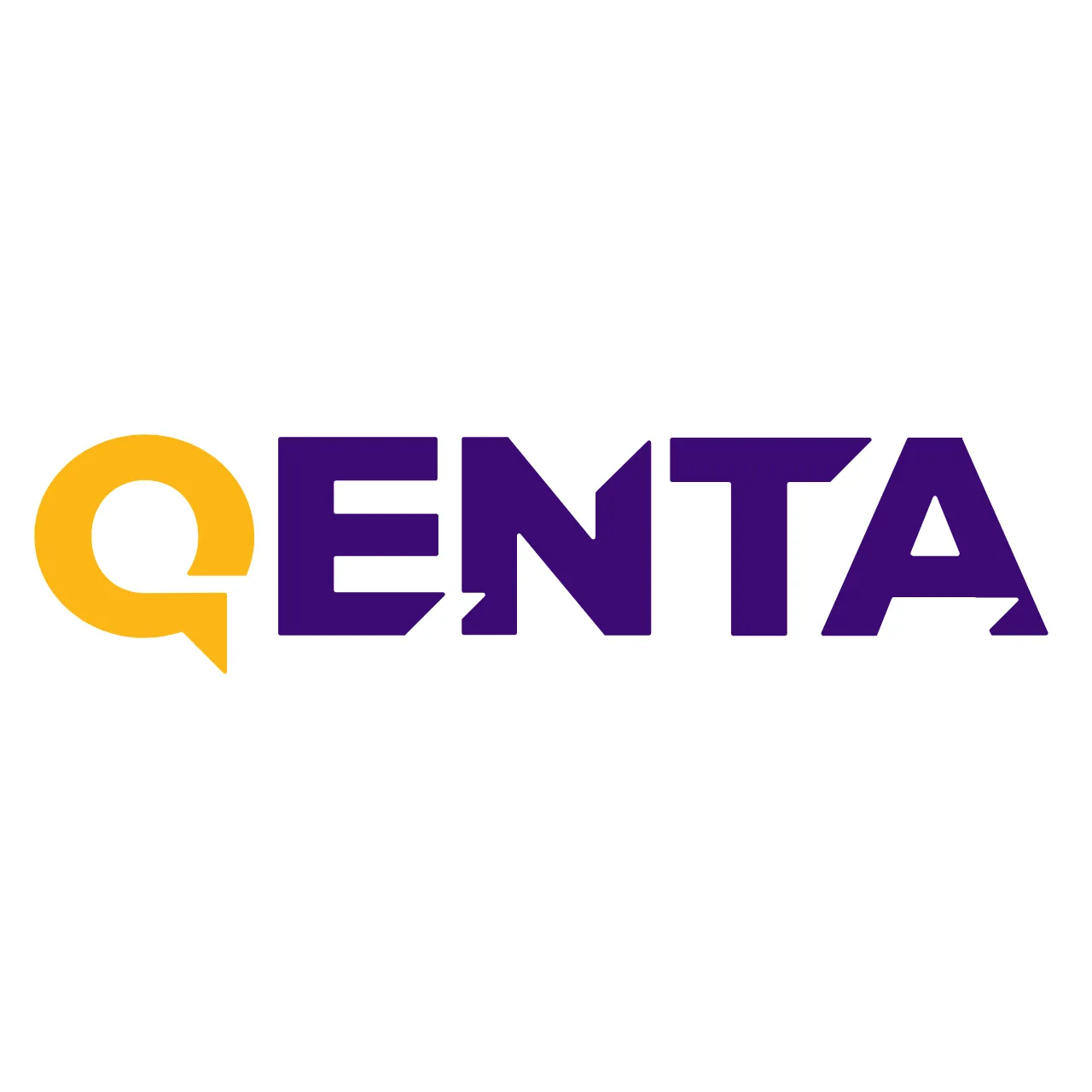 Qenta logo with a bold yellow “Q” followed by the remaining letters in deep purple on a white background. Clean and recognizable branding for the digital finance and asset technology company.