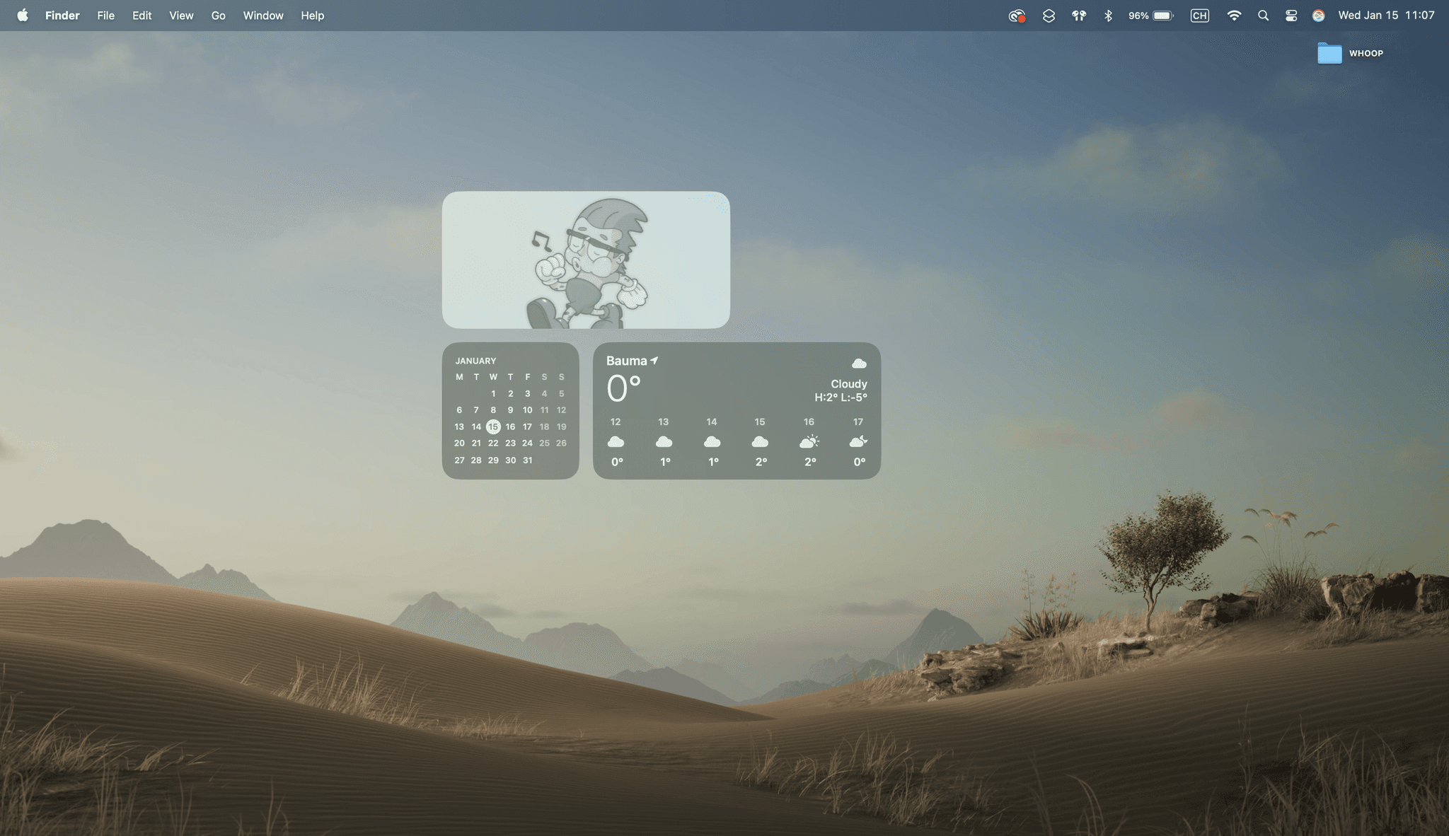 Picture of my desktop