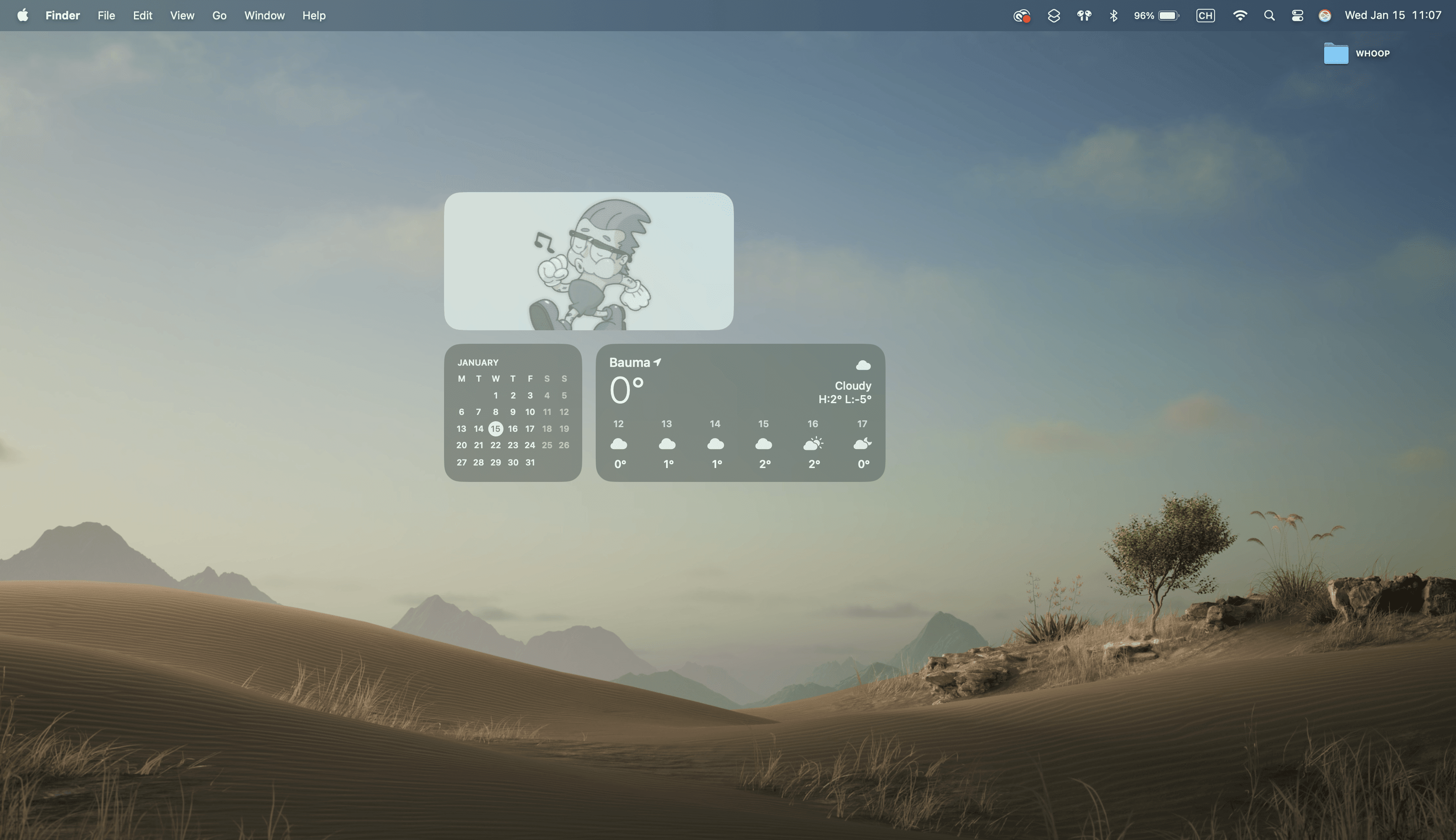 Picture of my desktop