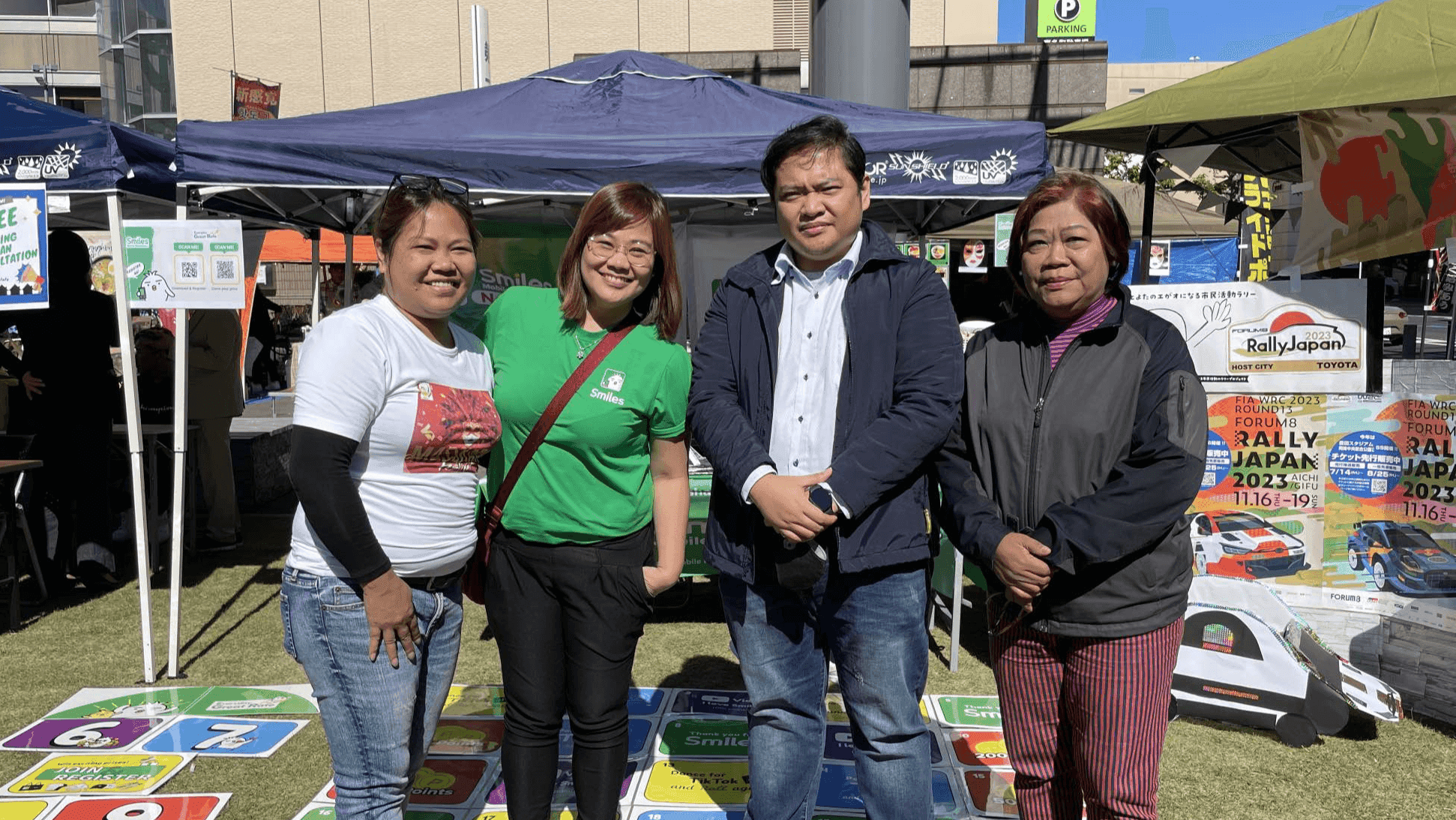Smiles Mobile Remittance Team with  Vice Consul of the Philippine Consulate General Nagoya