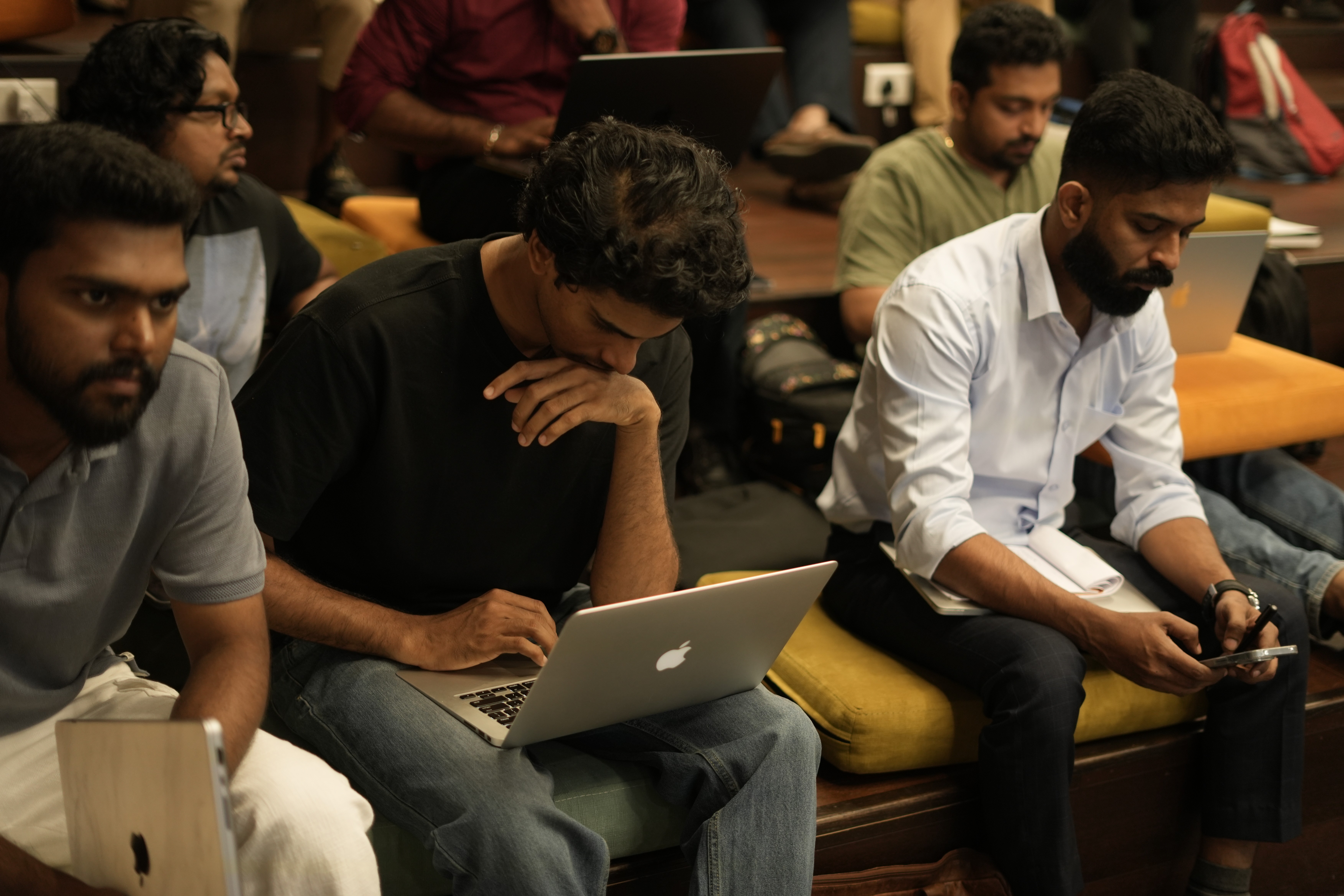 A man with surfboard at beach