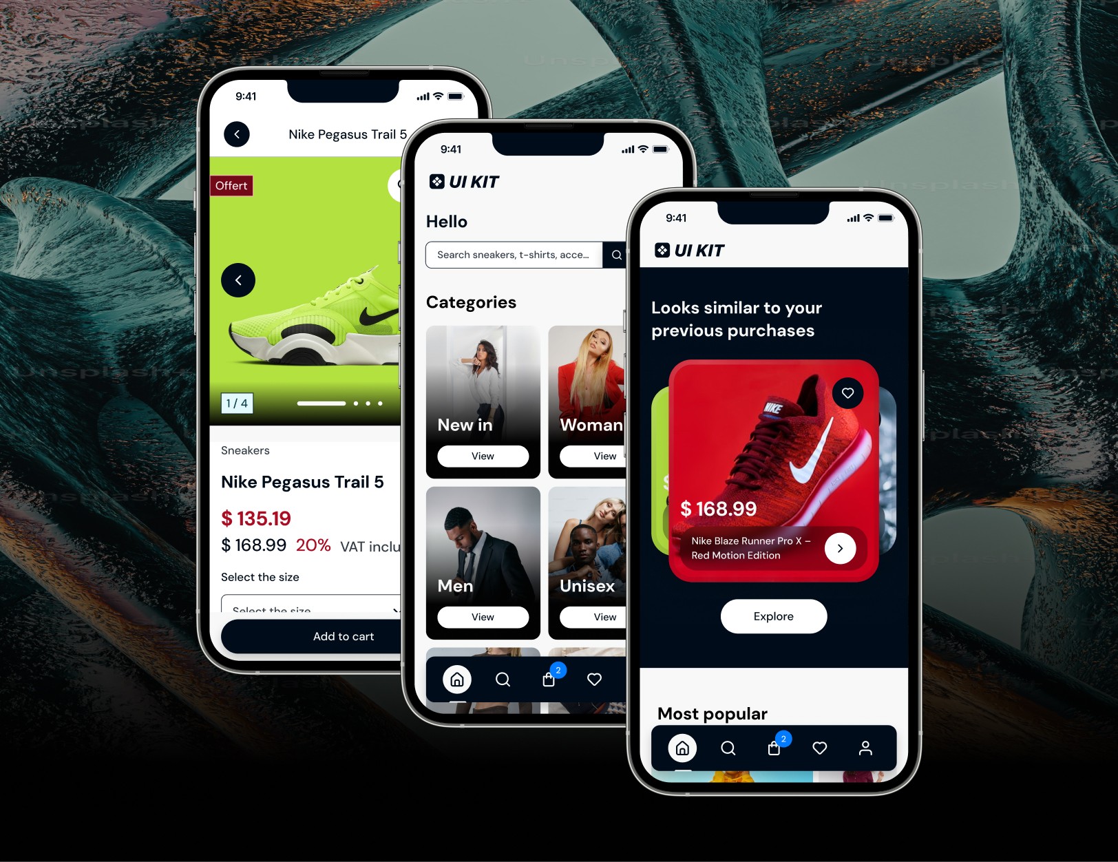 Aplicación móvil para ecommerce de moda