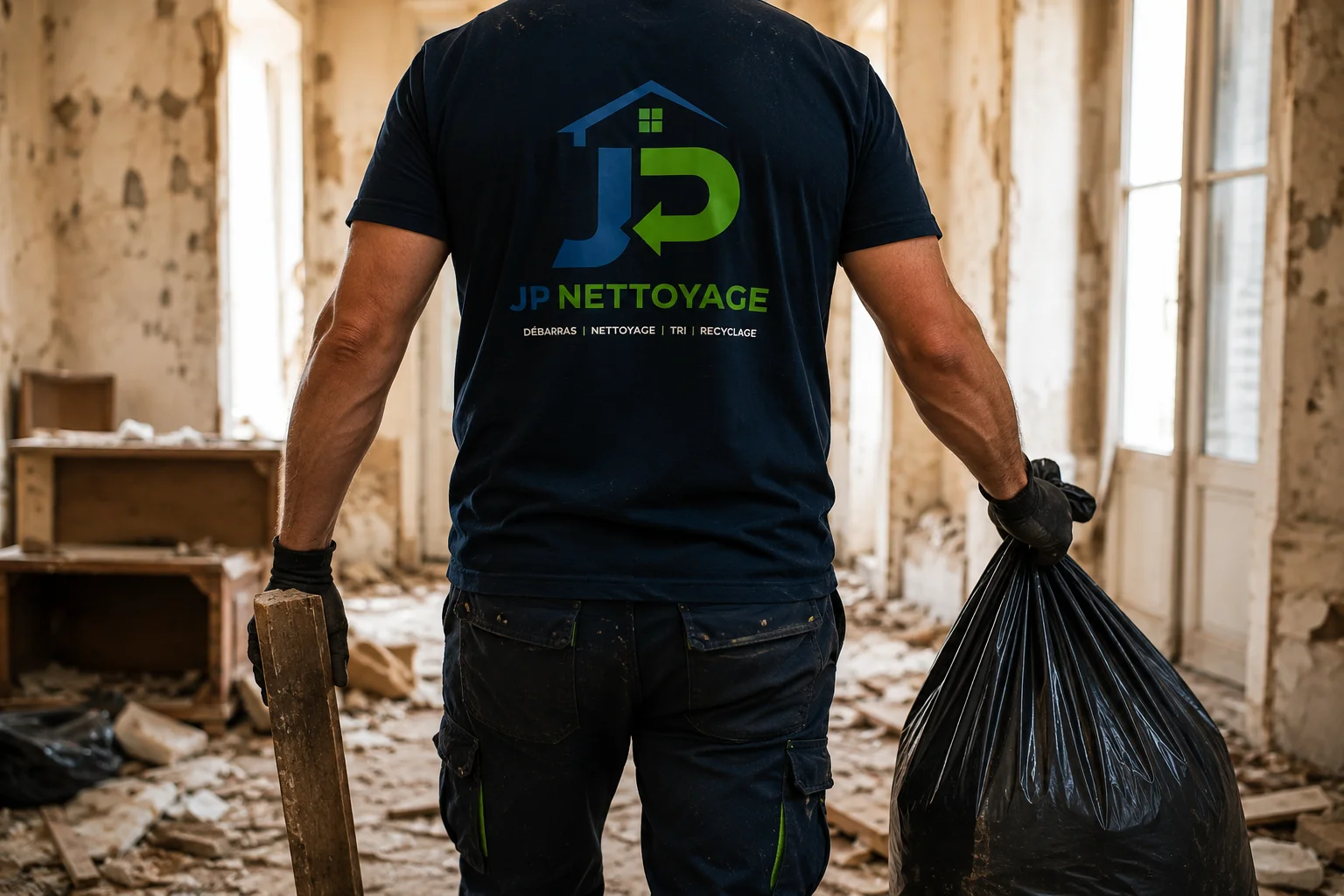 Remise en état d'un logement réalisée par JP Nettoyage dans le Puy-de-Dôme.