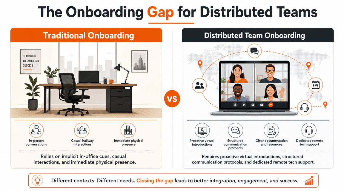 The Onboarding Gap for Distributed Teams