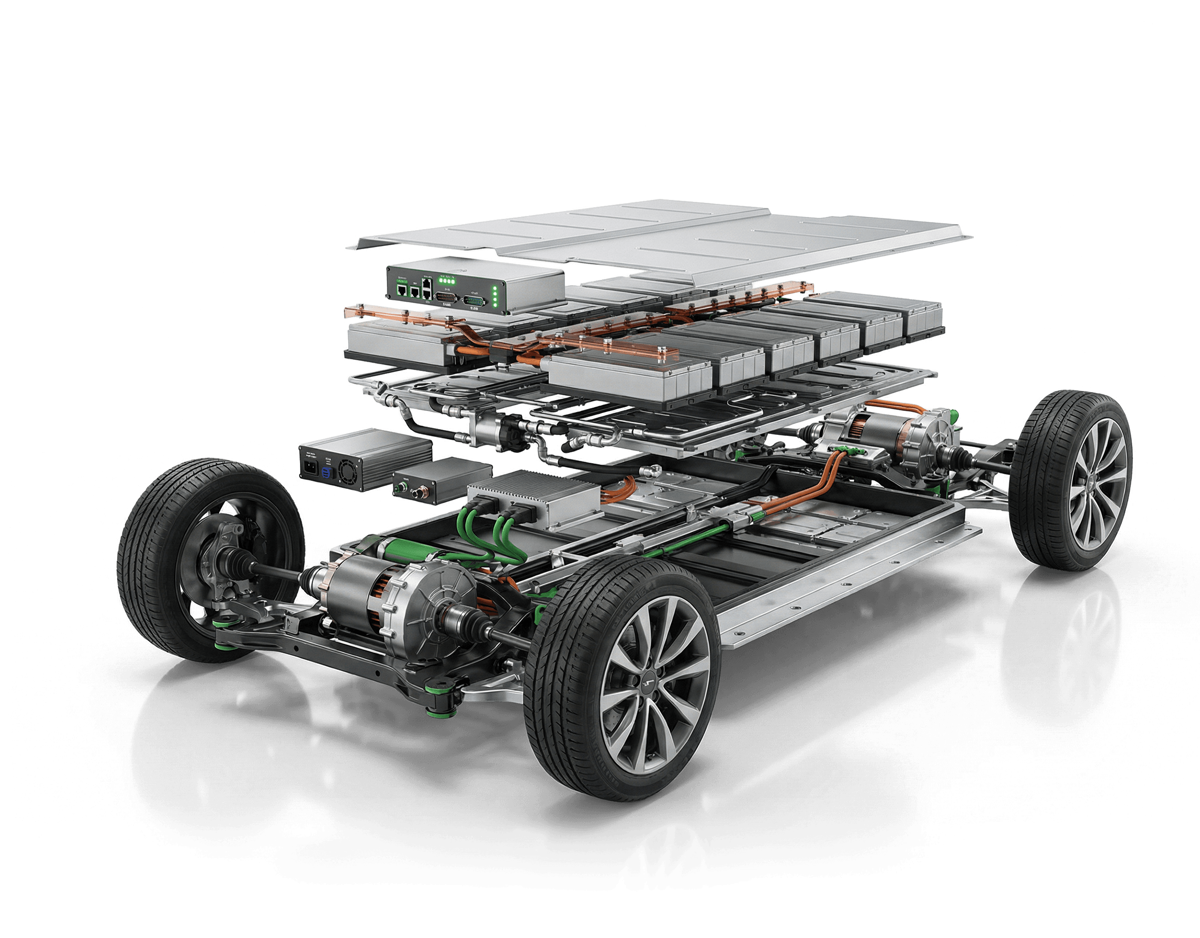 internal components at e-cars
