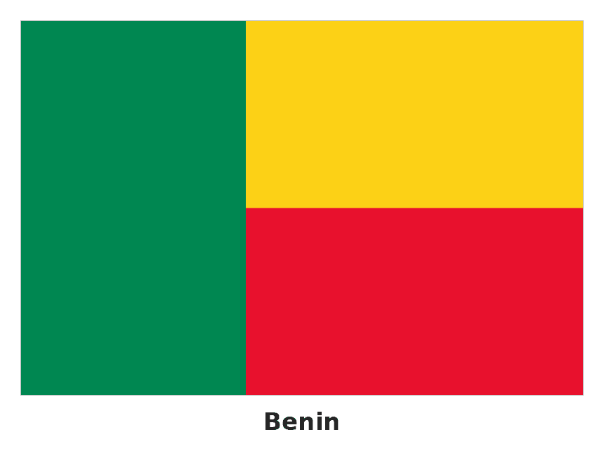 Benin flag