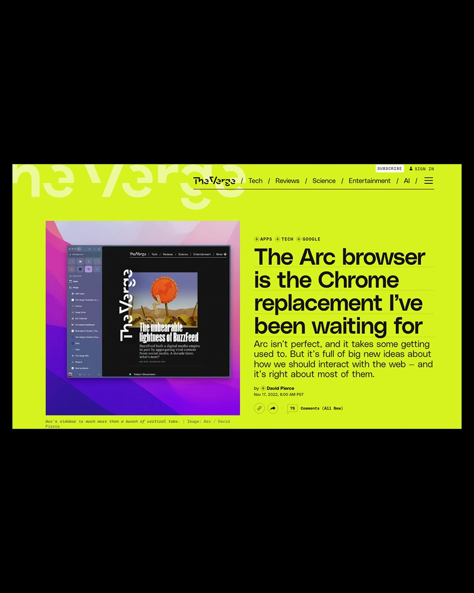 The Verge Arc II
