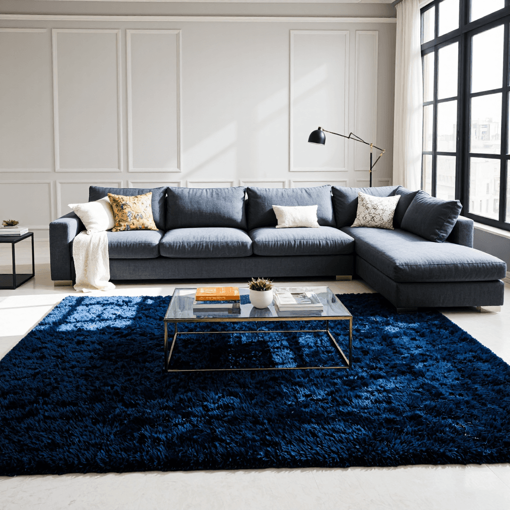 product photography of Modular fabric sofa
