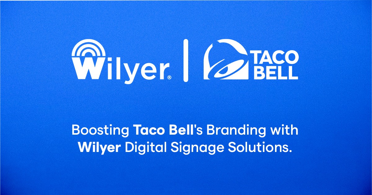 Boosting Taco Bell's Branding with Wilyer Digital Signage Solutions