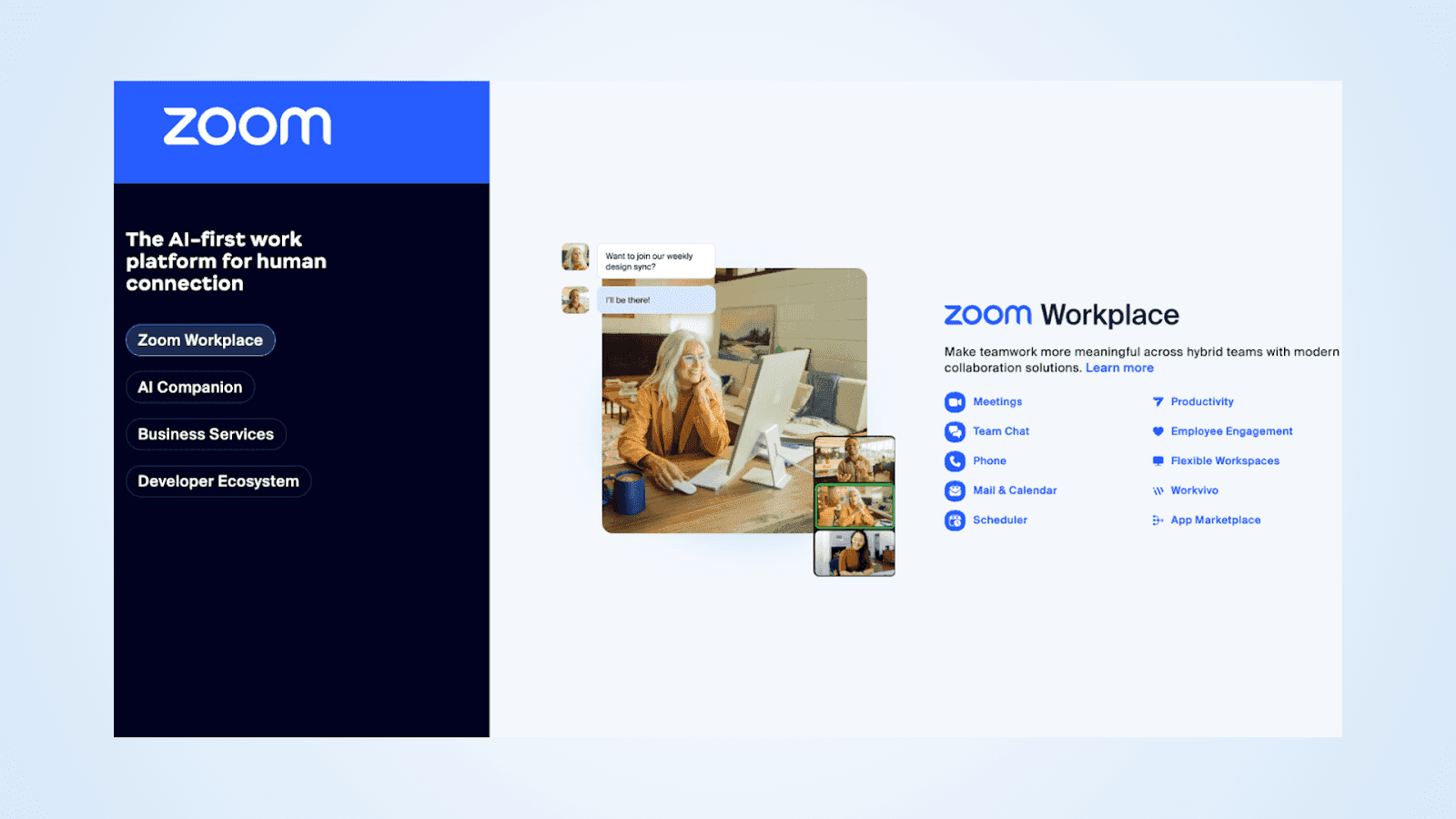 Zoom empowers remote team communication