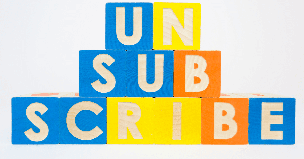 How to Reduce Unsubscribe Rate?&nbsp;