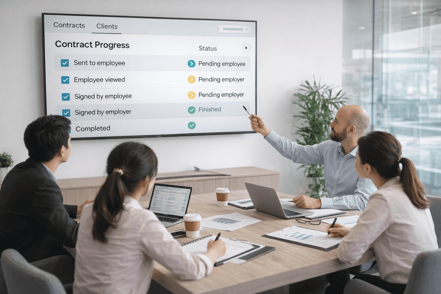 전자계약 이싸인온 근로계약 총무 경영지원