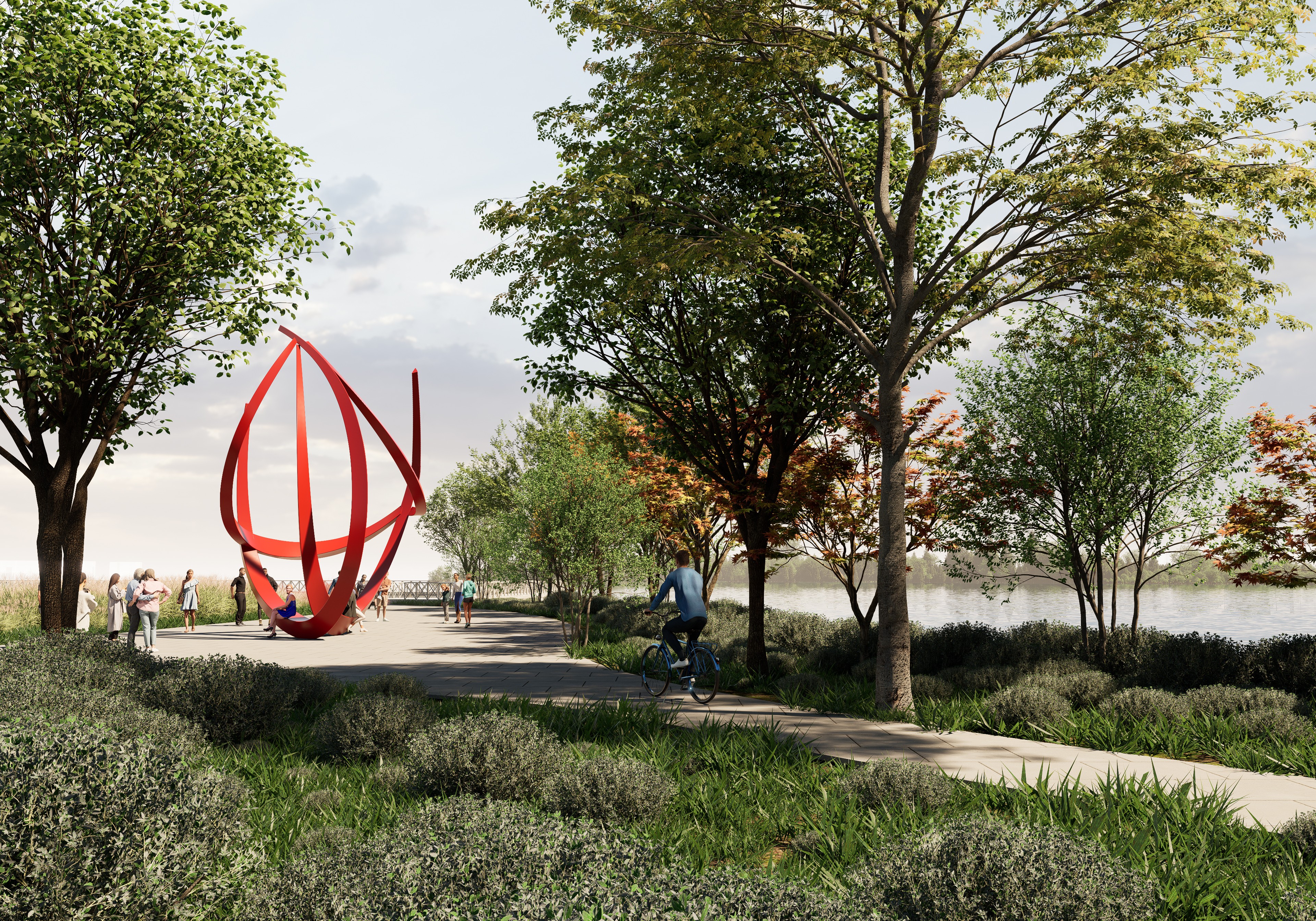 Dom Pérignon vineyards from the sky