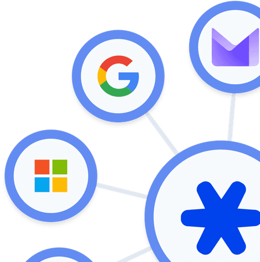 List of email providers integrations Gmail (Google Workspace), Outlook (Microsoft365), ProtonMail, Yandex, VKWorkspace (mail.ru)