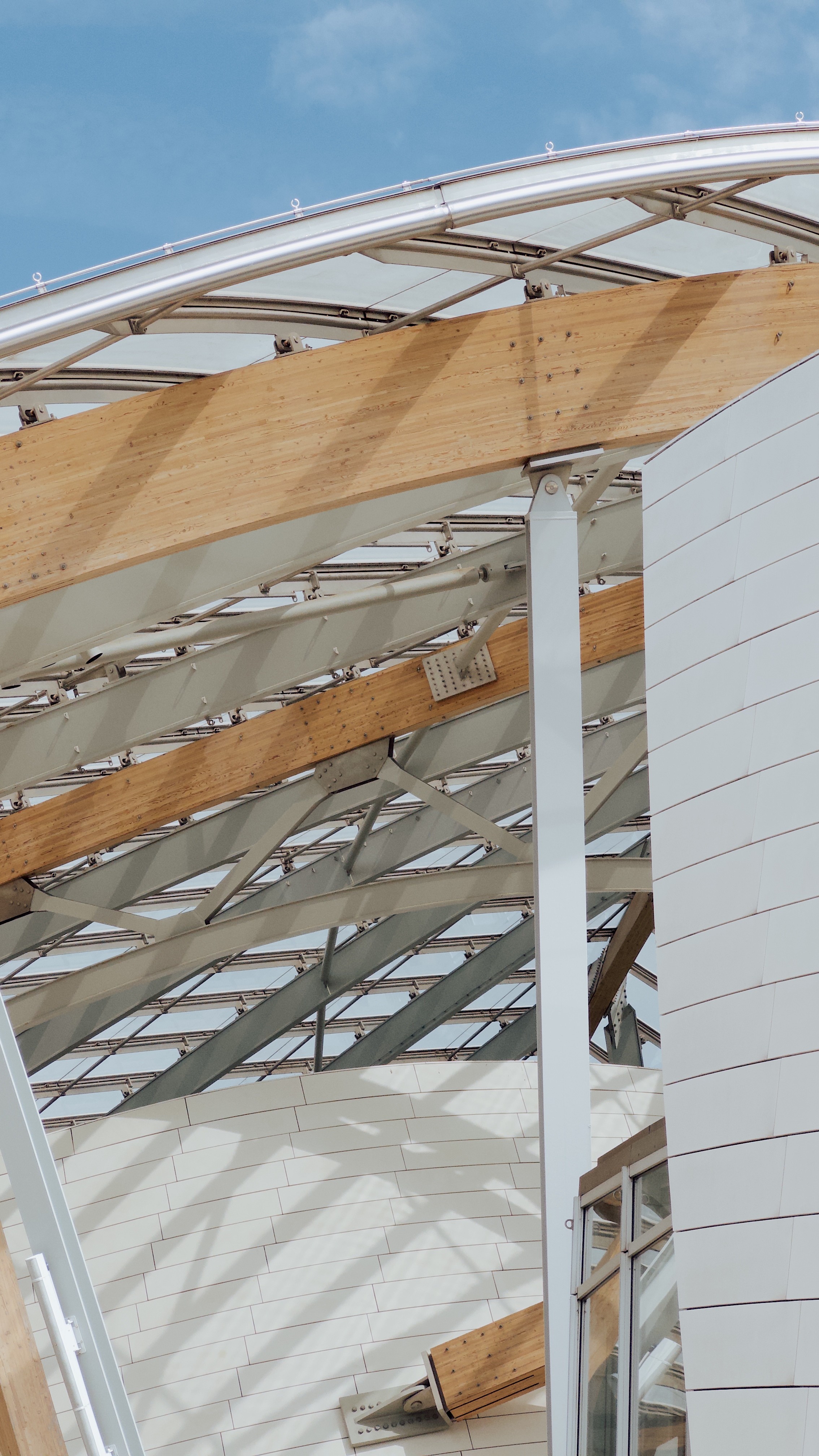 Louis Vuitton Foundation in Paris by Frank Gehry in Paris