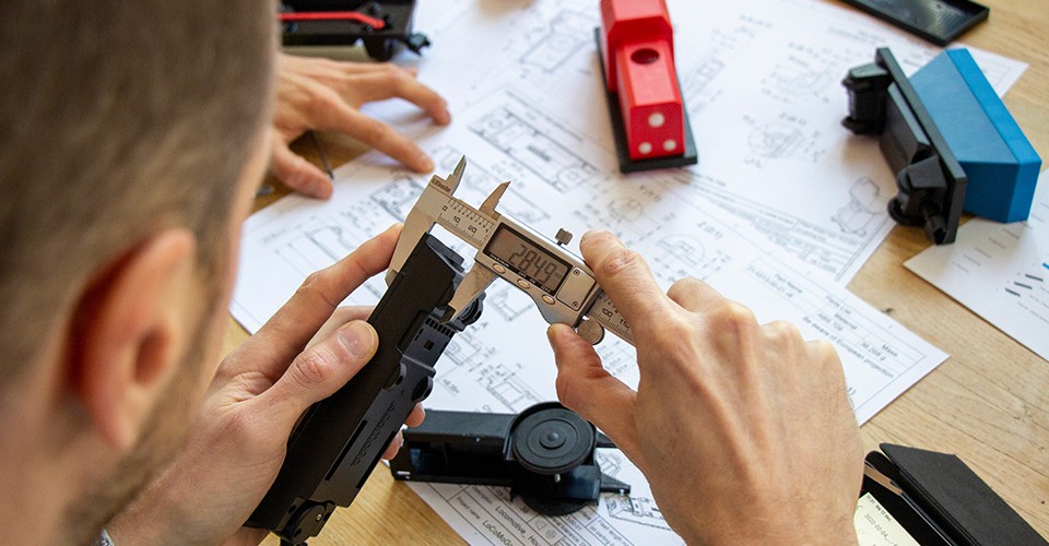 Measuring model train at ManGo