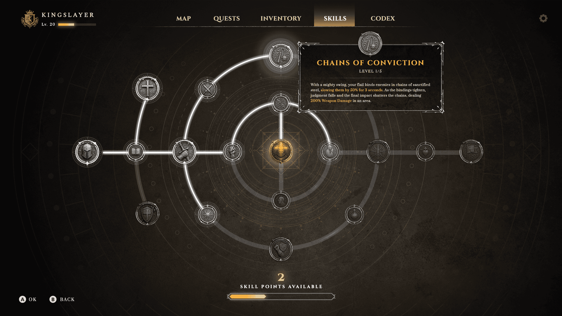 Phone showing Bloomy UI