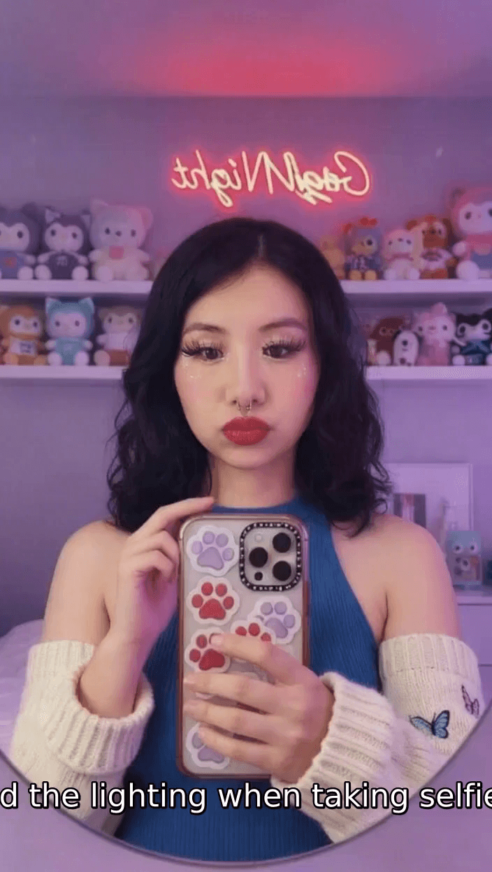 Something magical happened midselfie - Immersive POV AI video template for TikTok lifestyle content