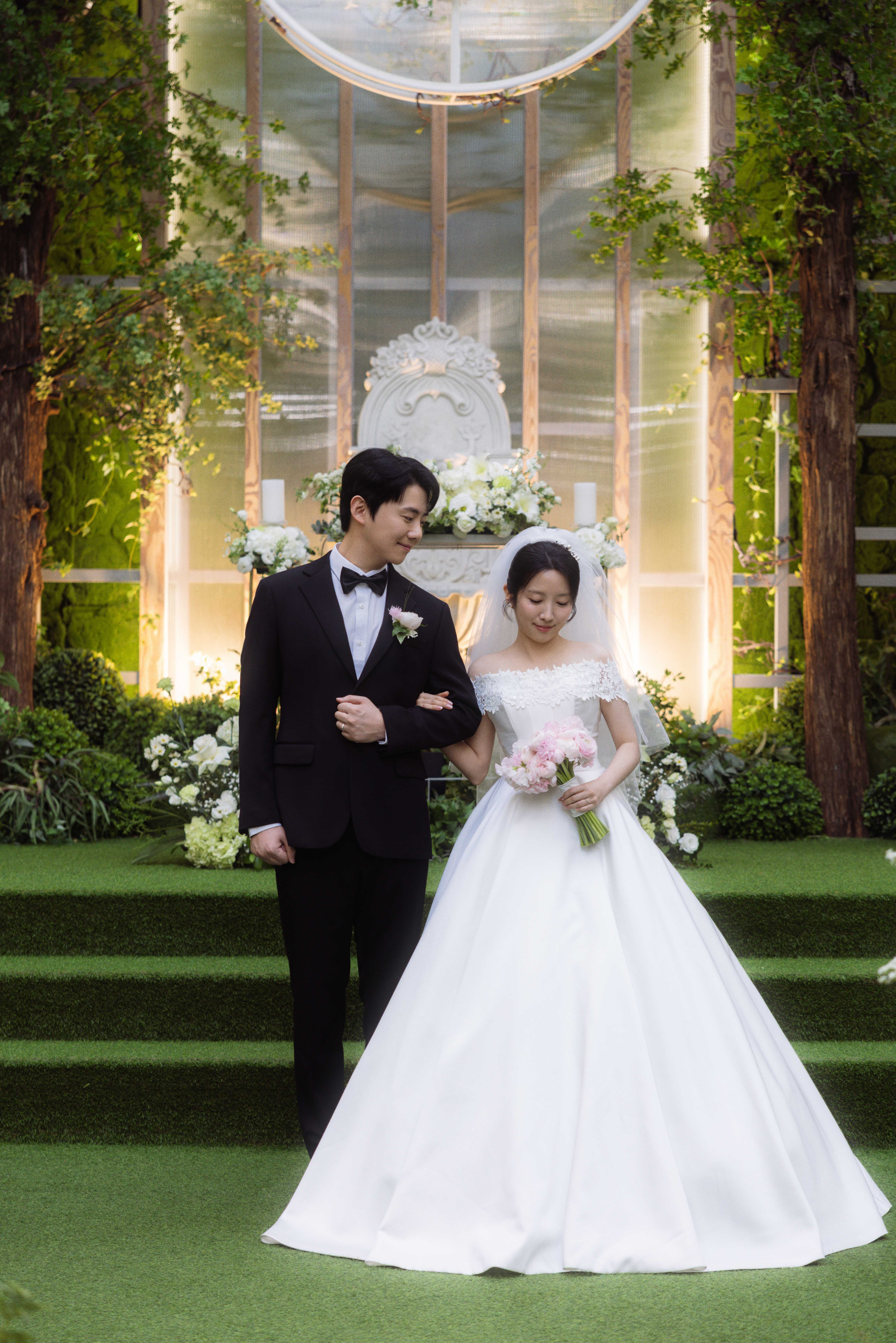 빌라드지디 논현 2부 예식 본식스냅 후기 | 오프그리드의 숲 콘셉트 웨딩 기록