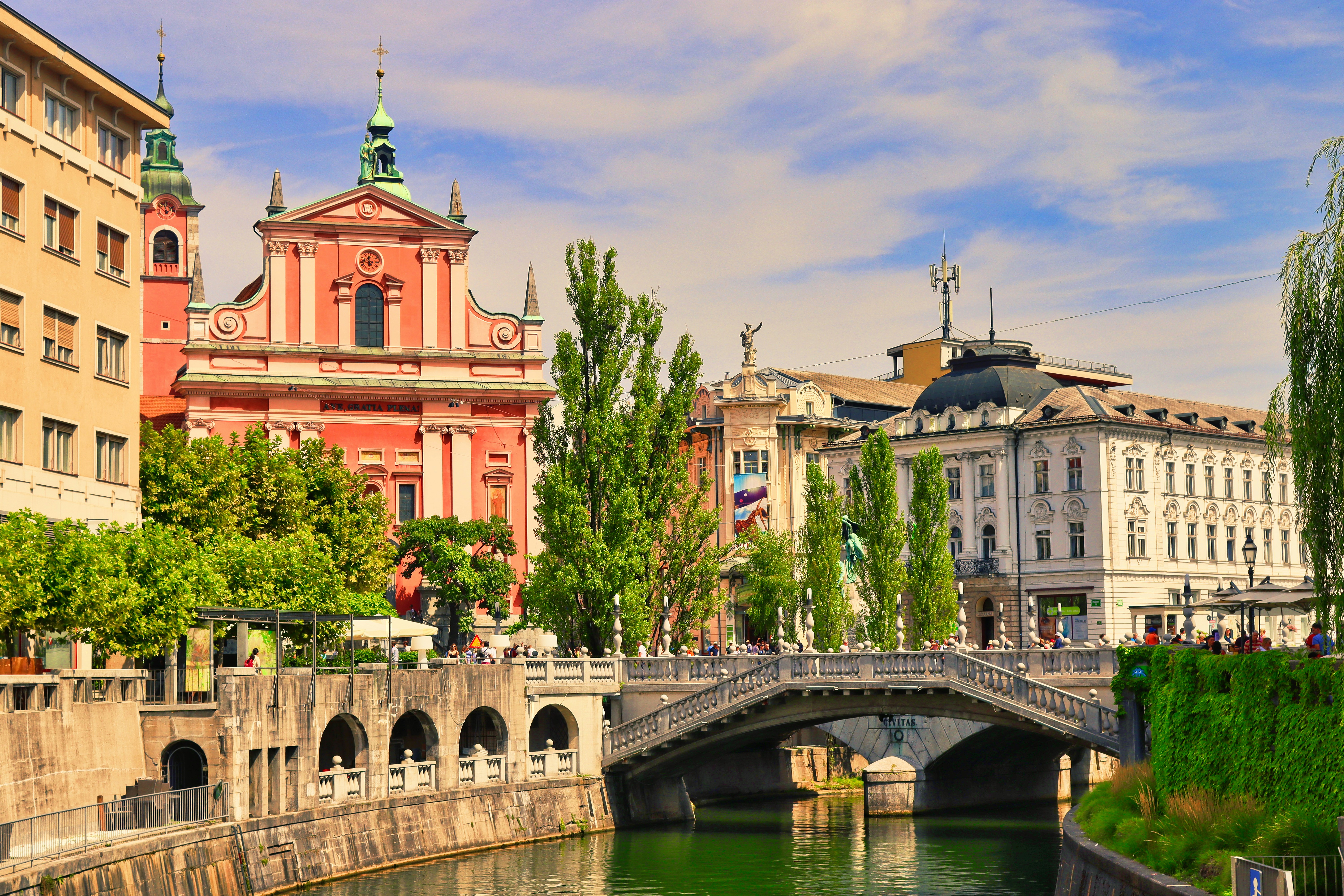 Iconic landmark representing Slovenia