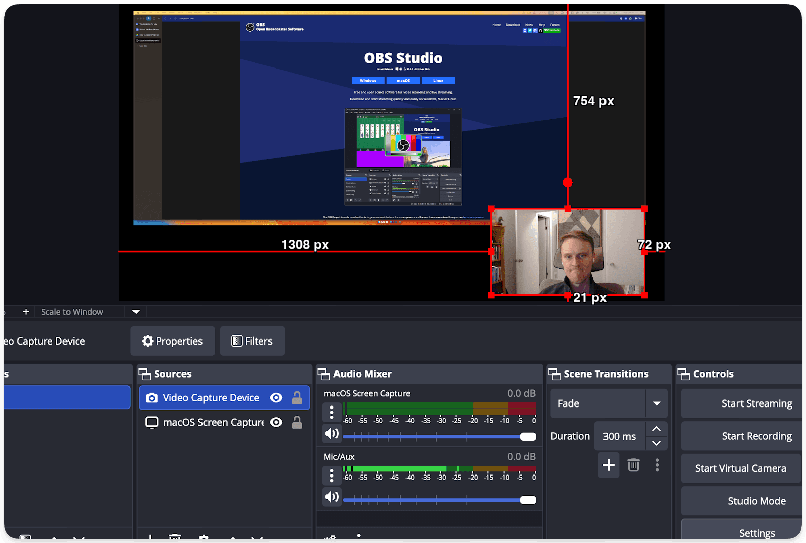 OBS screen recording editor