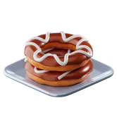 Free 3D donut icon