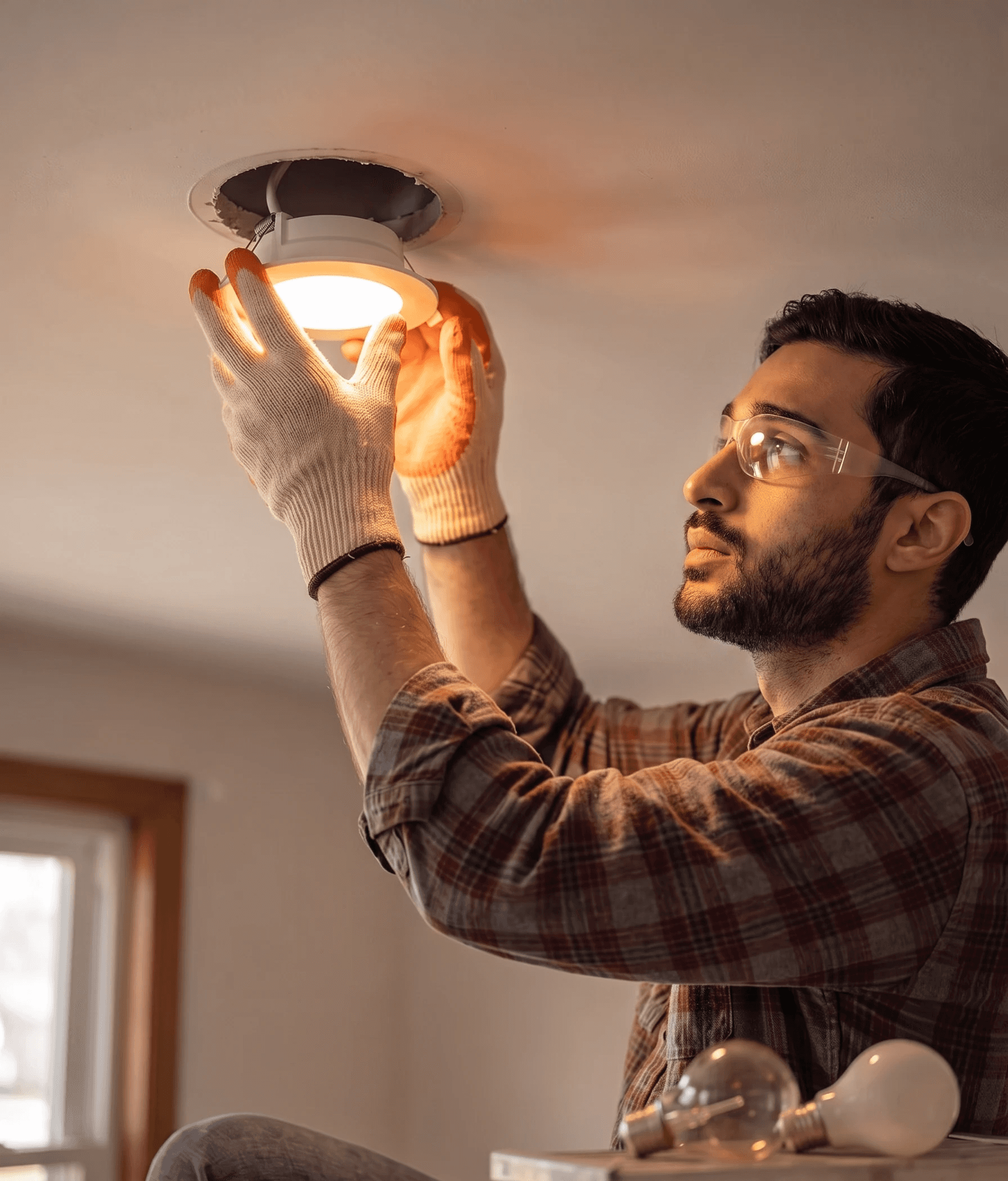 Smart belysningsinstallation i Uppsala, Delta Elinstallation installerar hemautomation