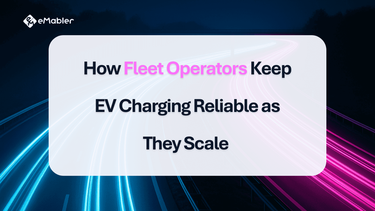 EV fleet charging reliability