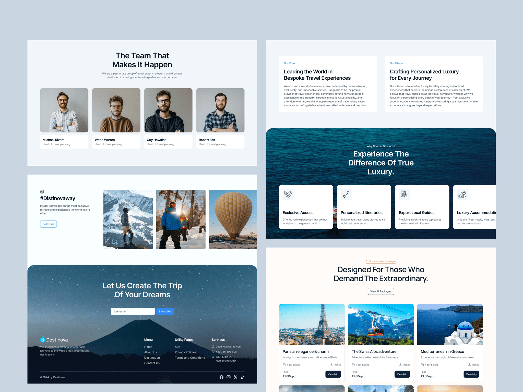 Travel Agency Framer Template