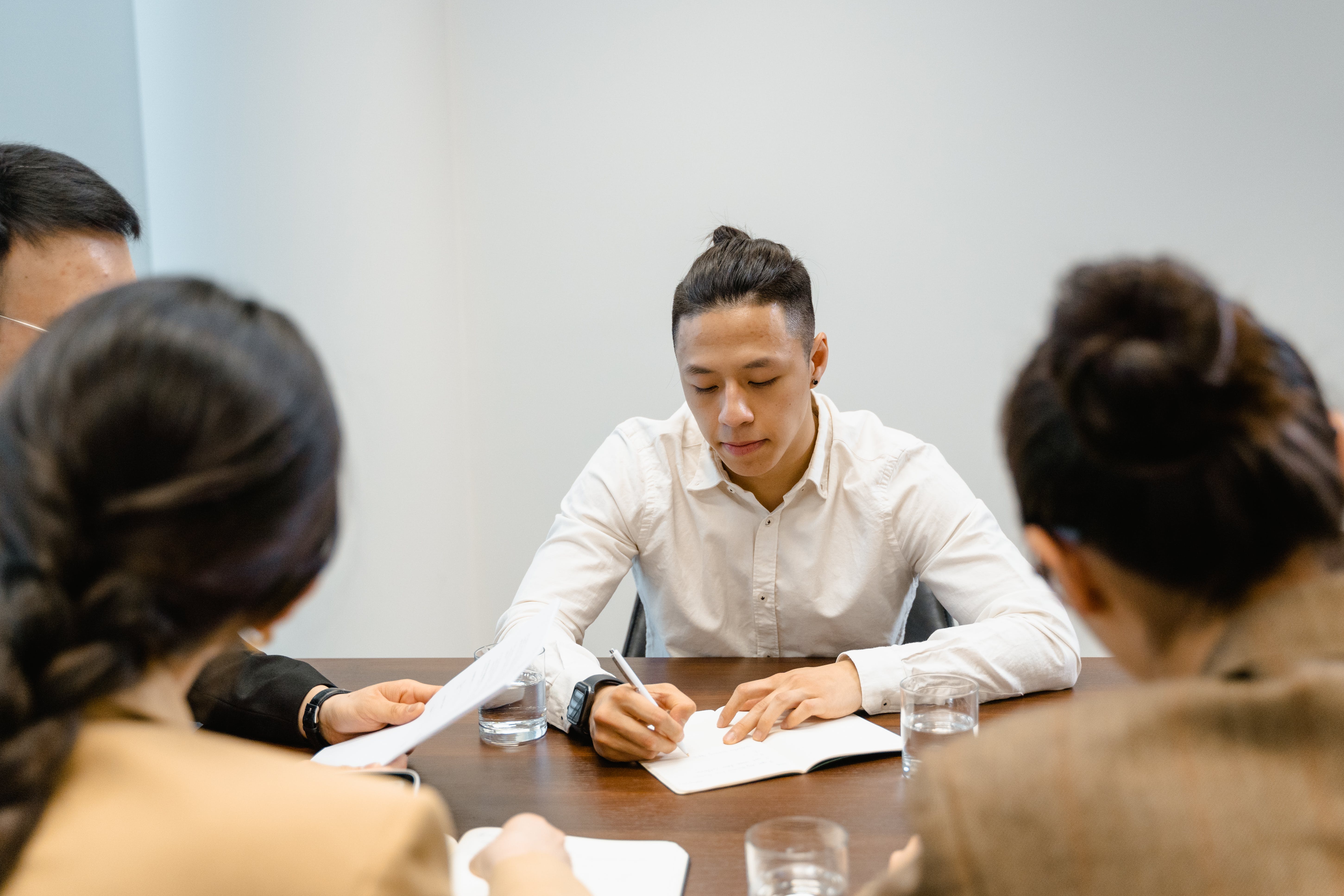 Business man securing a lower UK mortgage rates