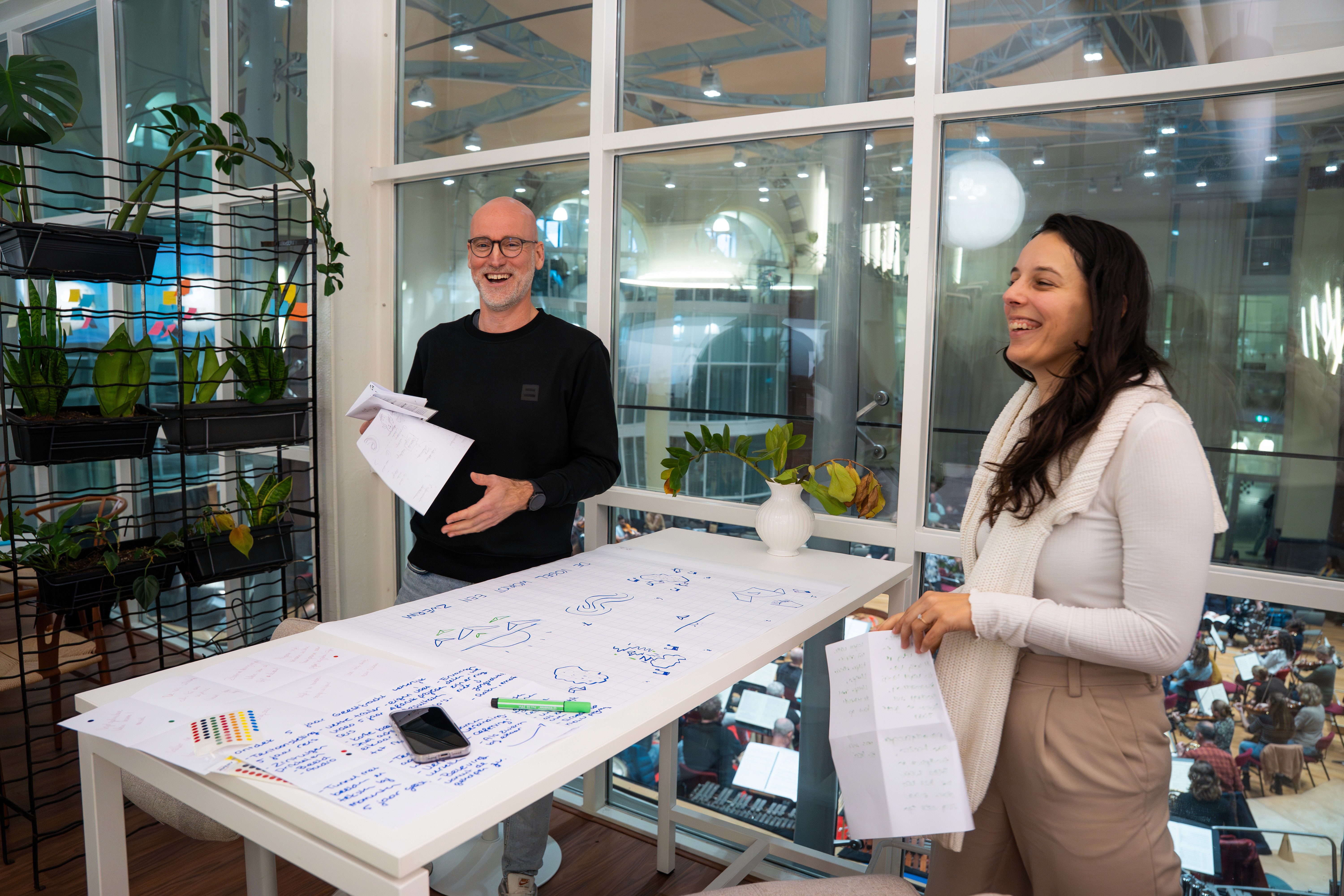 A photo of someone working at a computer