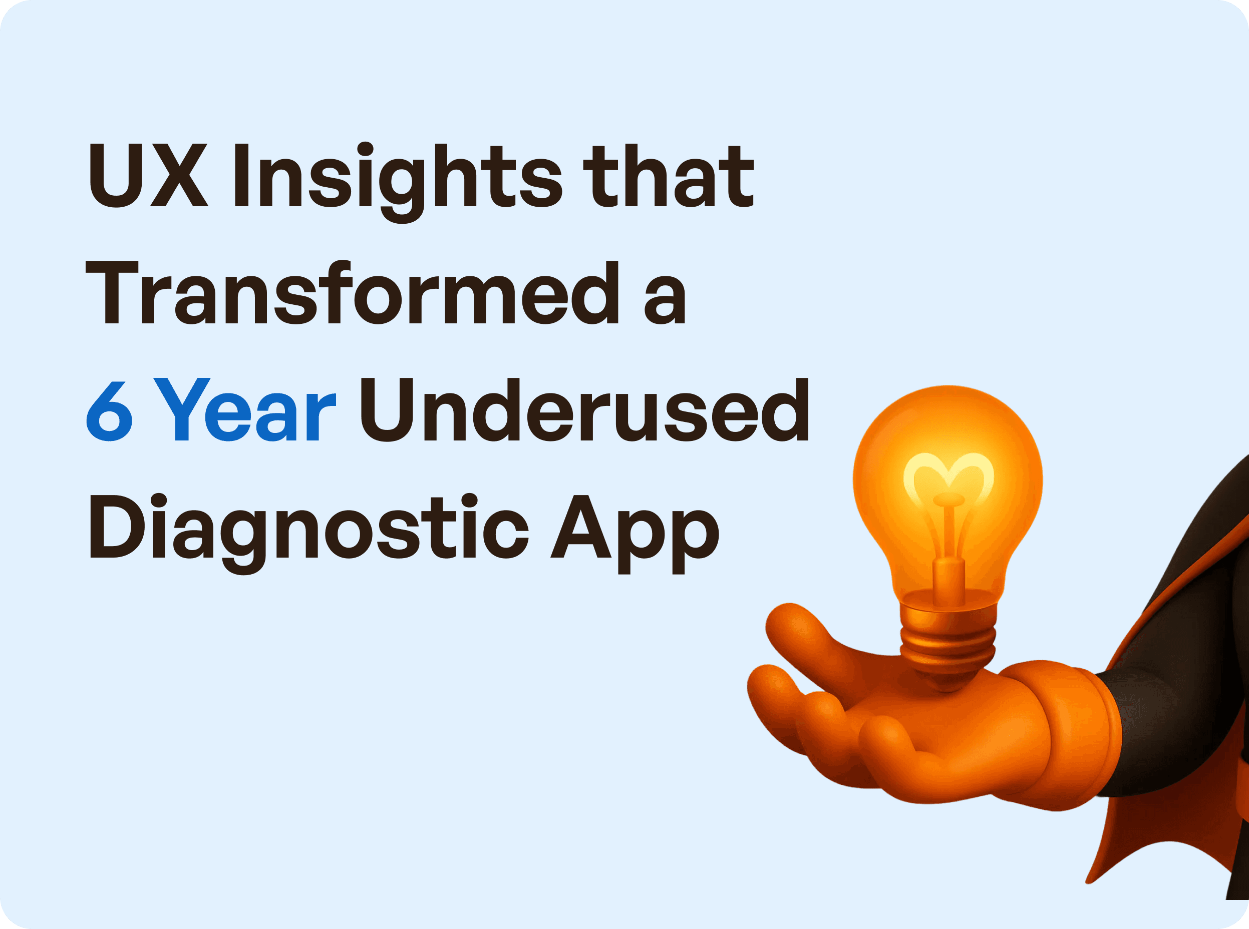 Mascot holding light bulb