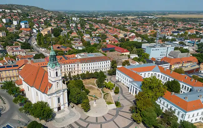 Szekszárd városról egy kép