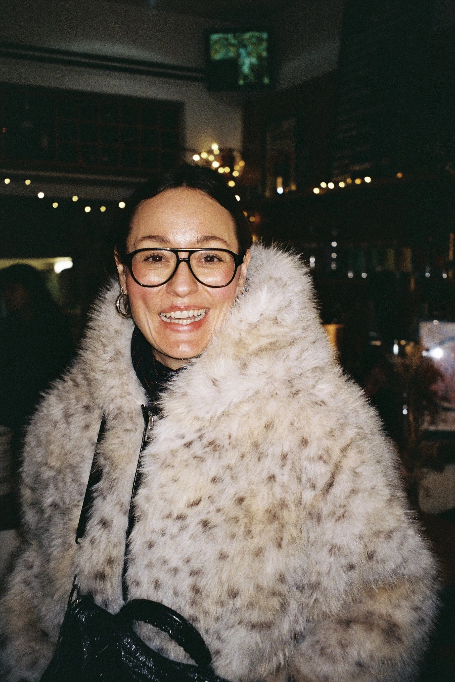 LMP Member Daniela Schichor in Fur Coat