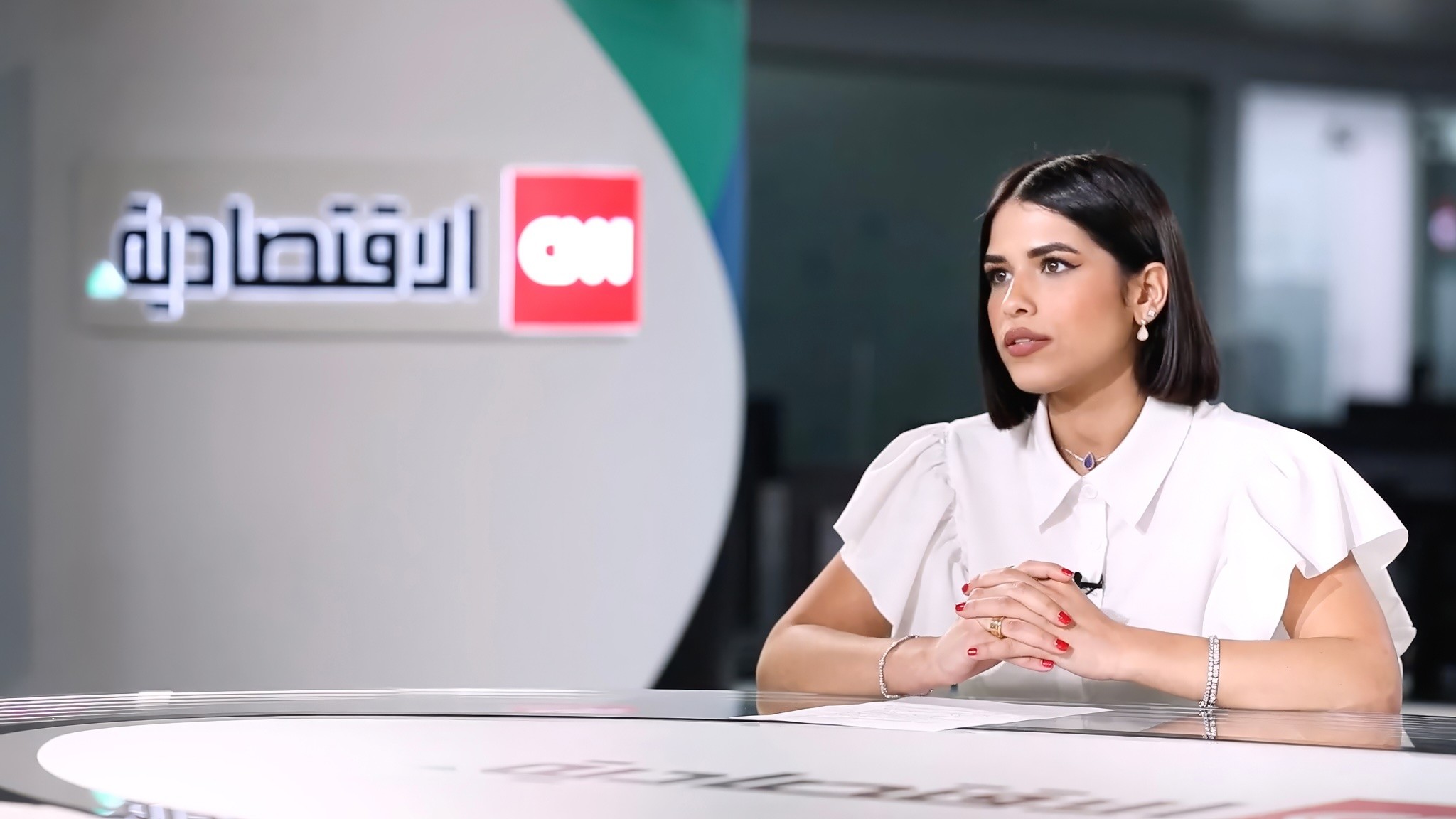 CNN Business Arabic CNNBA Branding Logo