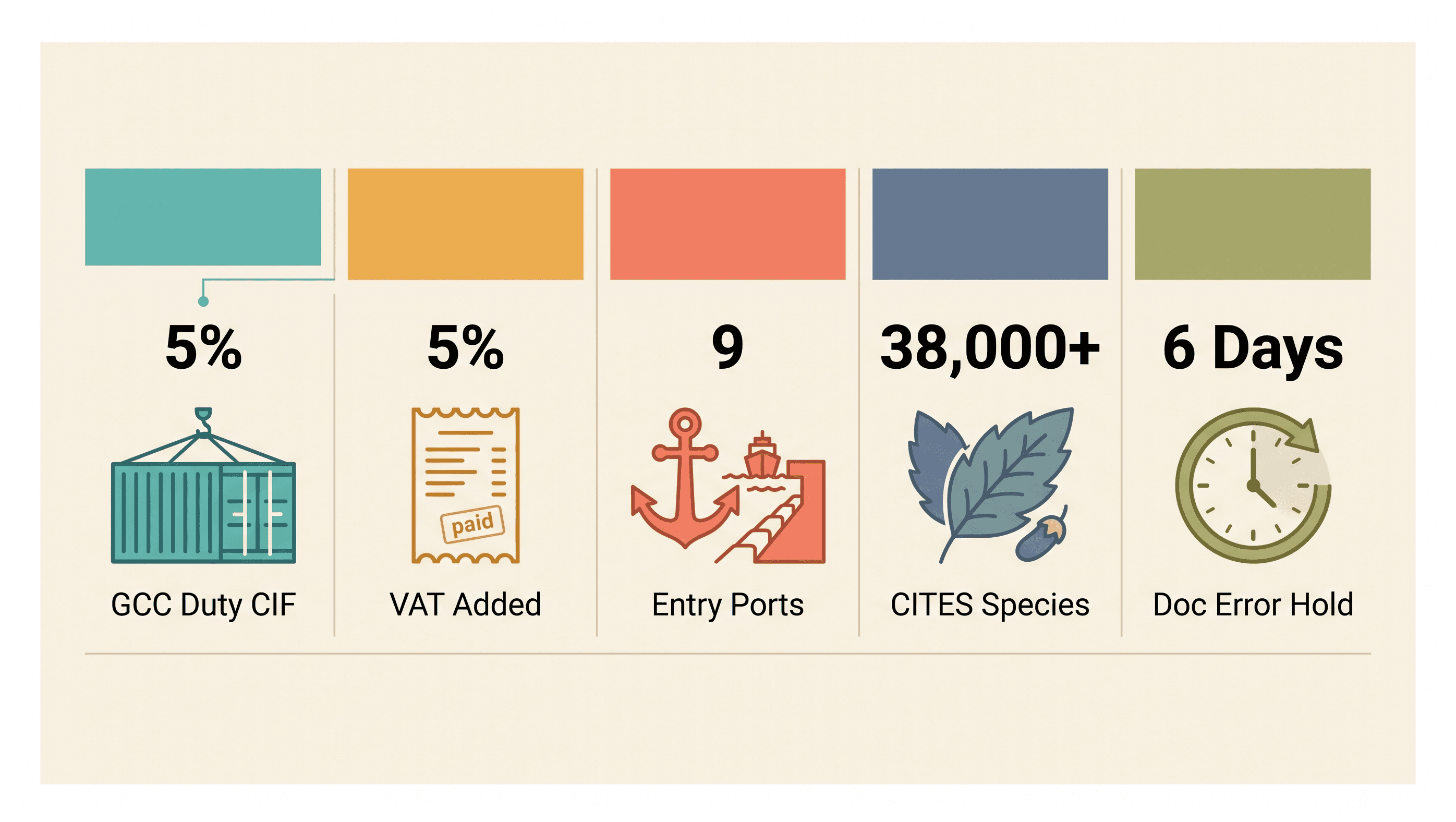 Infographic: Import Rules for Furniture Entering the UAE