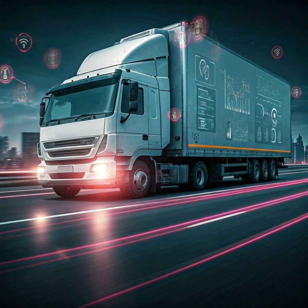 Reflection of "always be yourself" sign in a side mirror.