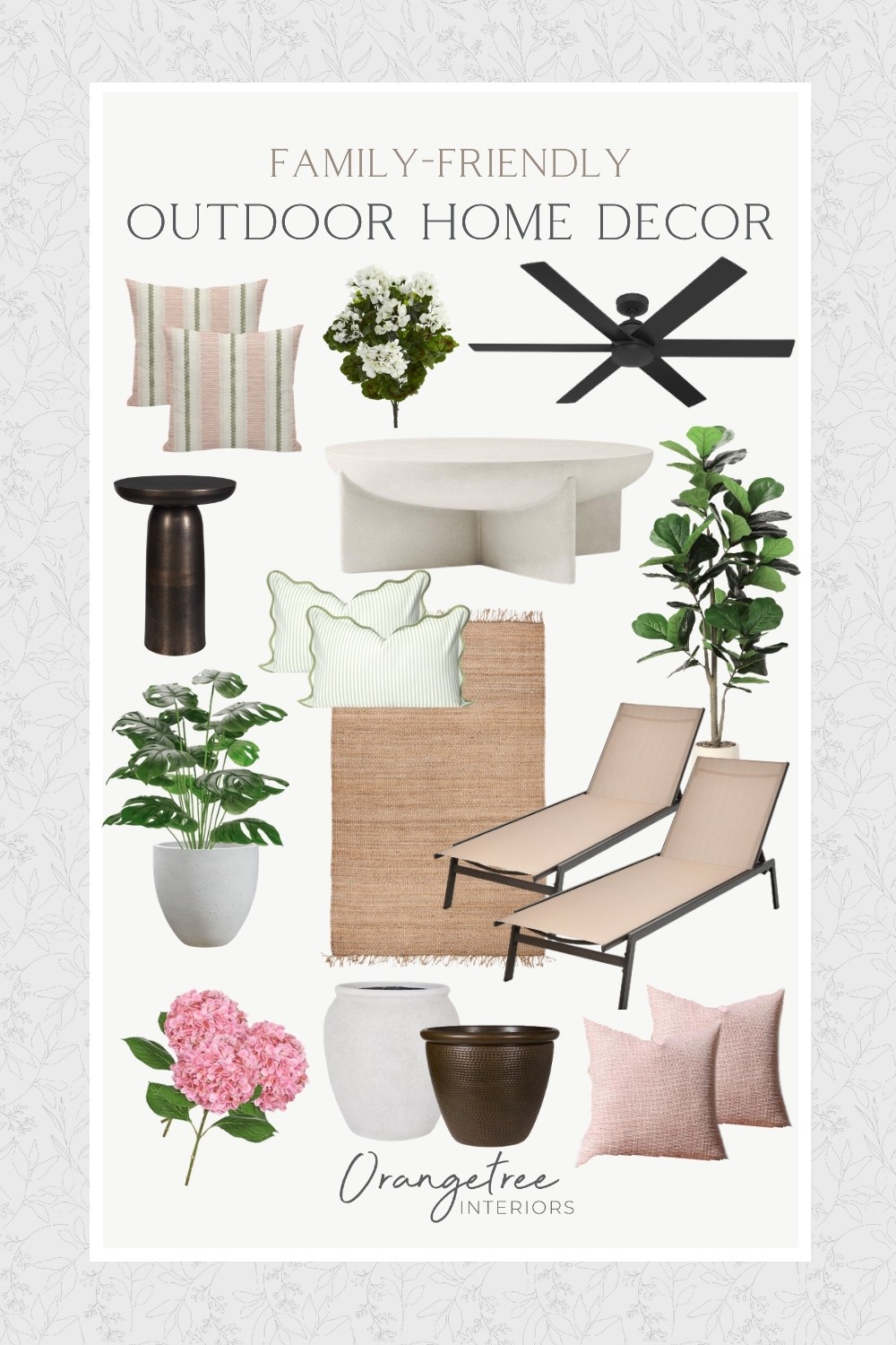 Summer Outdoor Home Decor