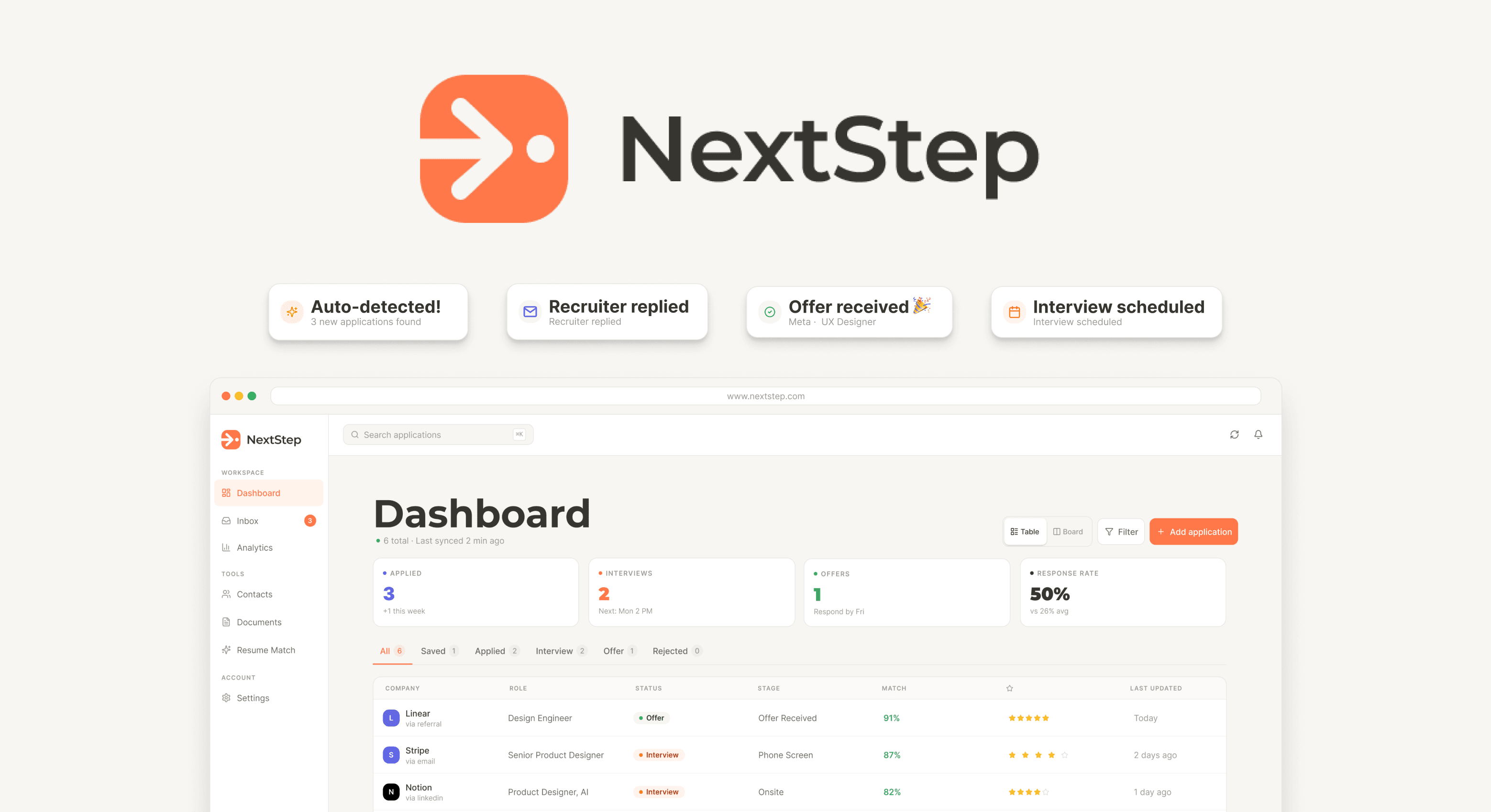 Nextstep logo