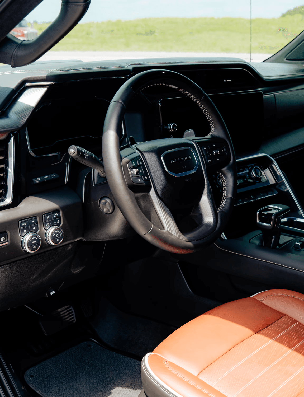 GMC interior after detail