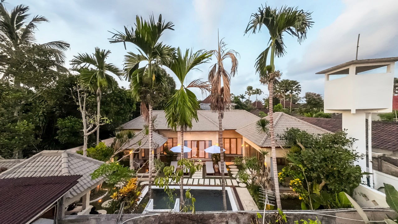 3-bedroom villa ready to move in in Ubud