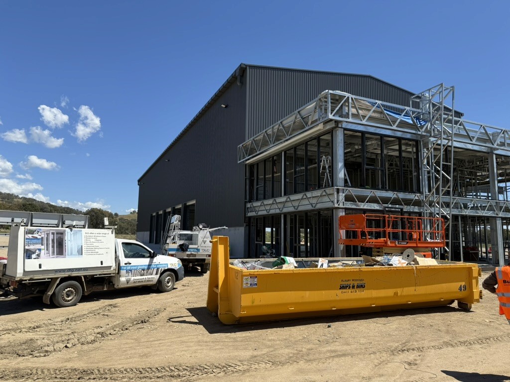Build Co industrial build in progress