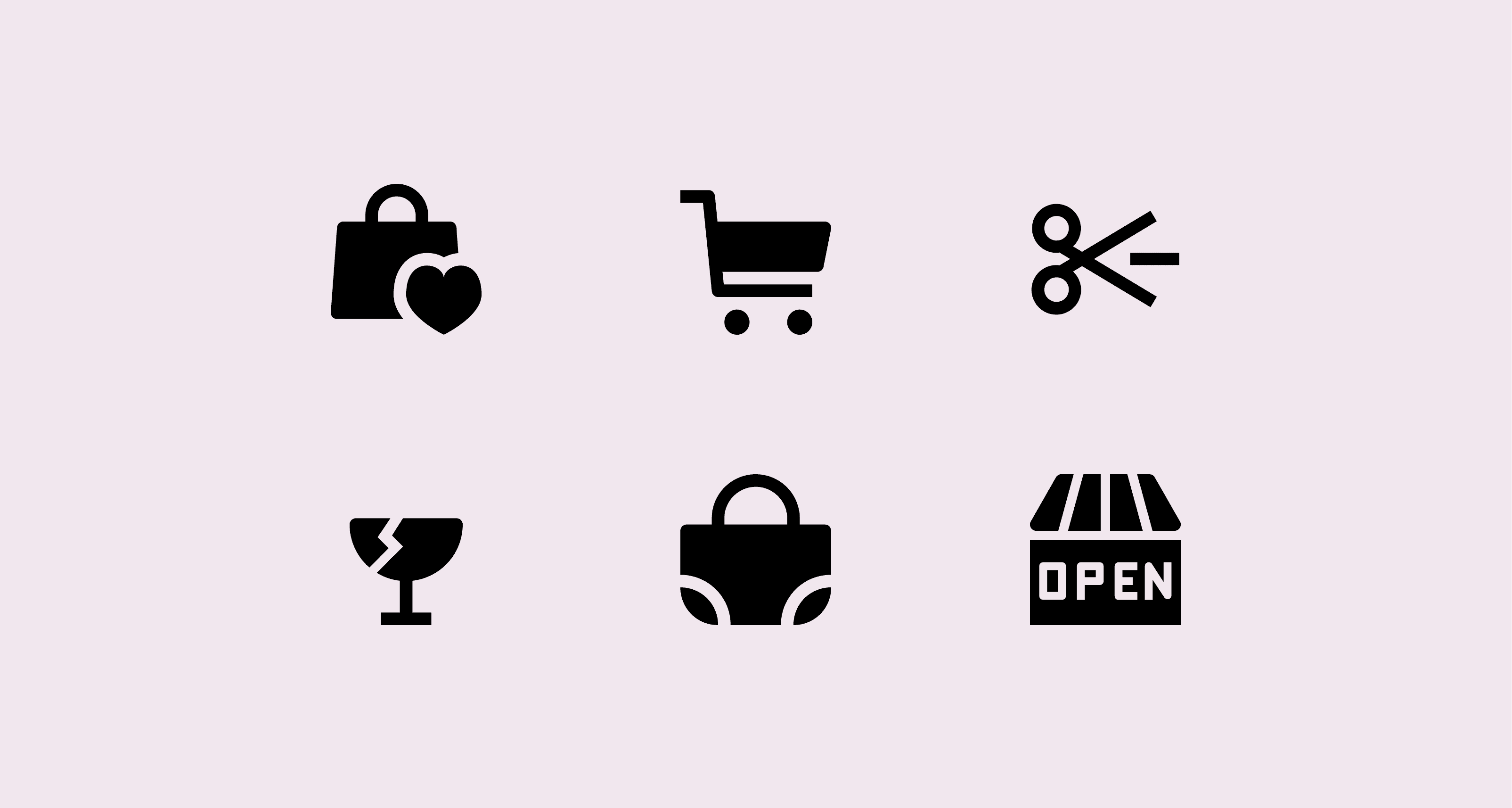 Nova Solid Ecommerce Icon Set