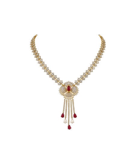 Double Pendant Necklace