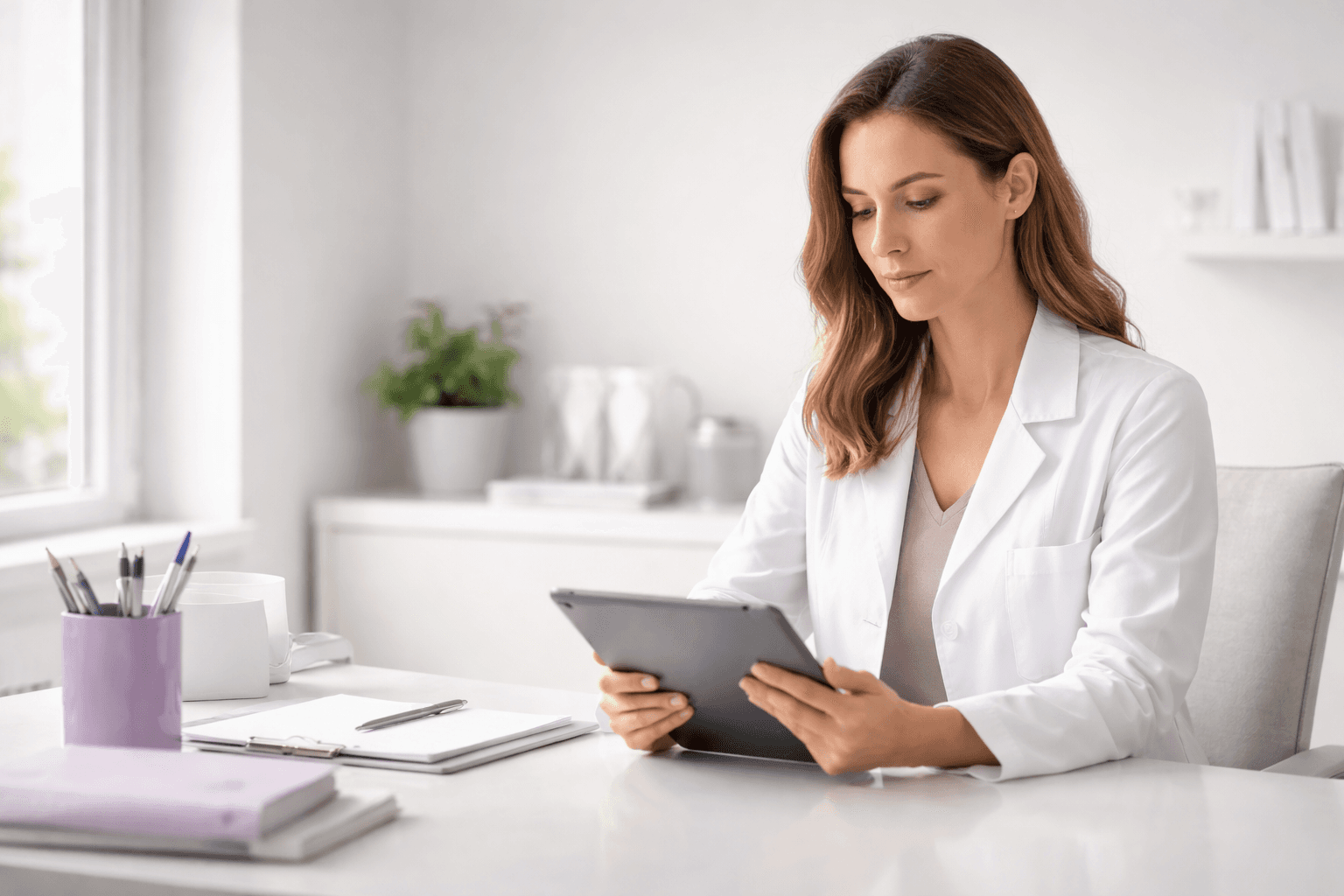 lendo perguntas e resposta sobre o clínica experts